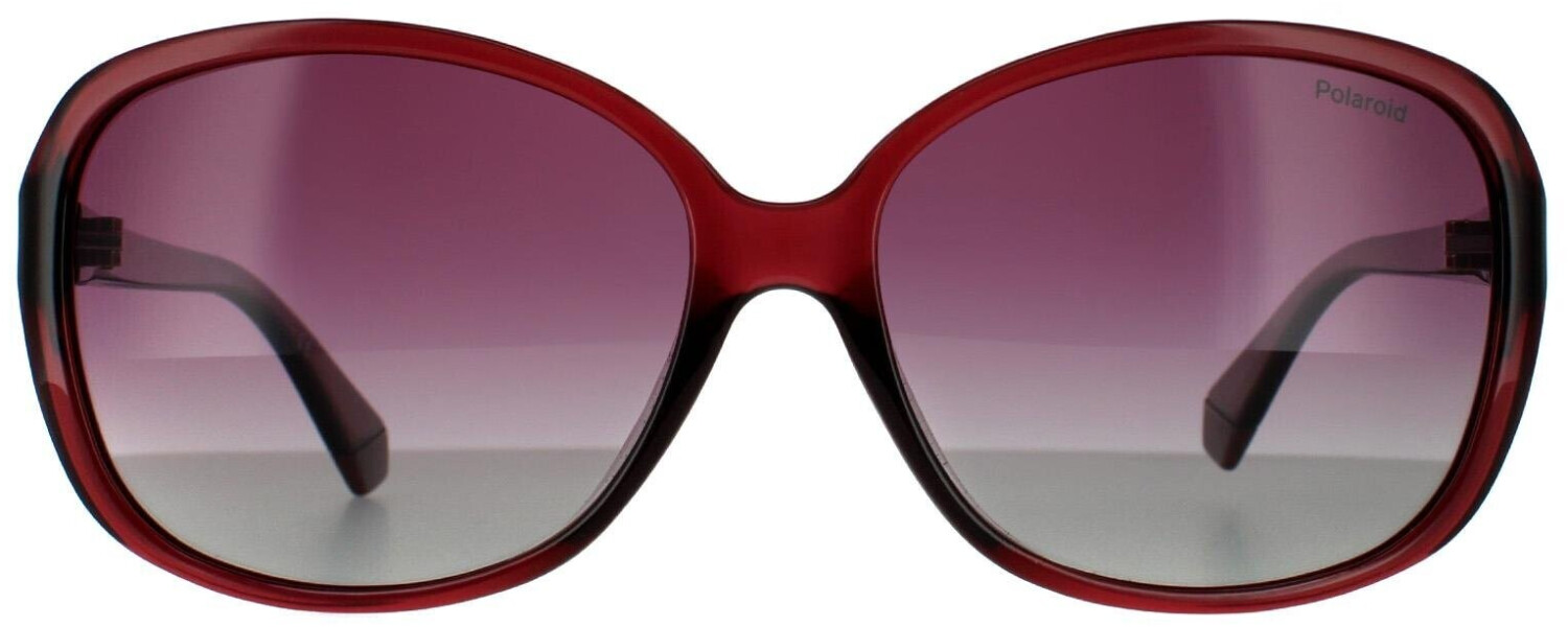 Photos - Sunglasses Polaroid Eyewear  PLD 4098/S Violet Burgundy 
