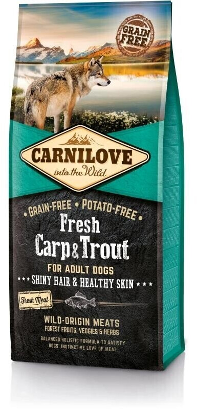 Carnilove Adult Dog Fresh Carp & Trout Dry 1,5kg