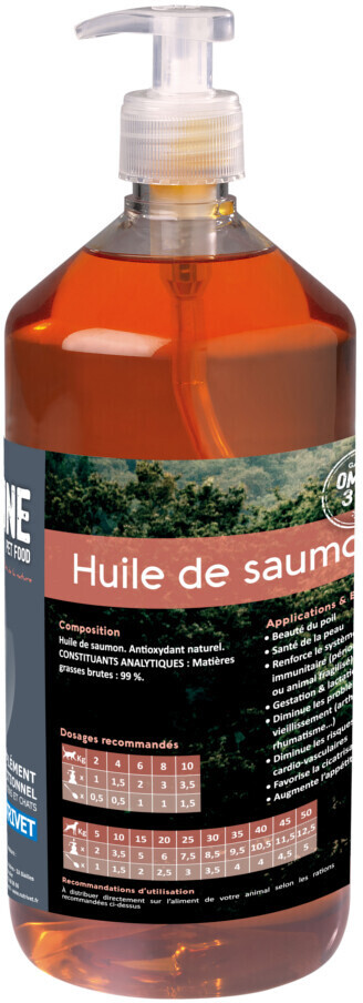 Nutrivet Inne Huile de saumon 1 L