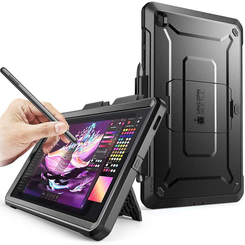 Supcase Unicorn Beetle Pro Samsung Galaxy Tab S6 Lite Black