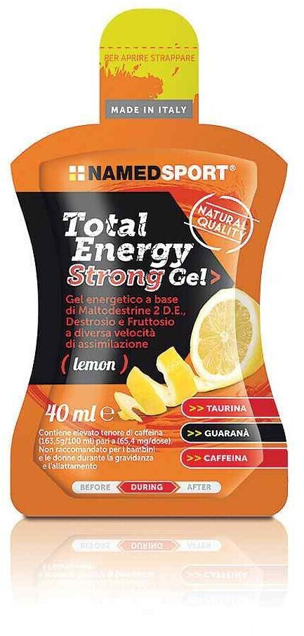 Namedsport Total Energy Strong gel 40 ml lemon
