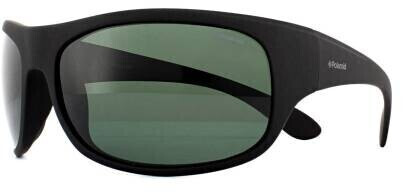Photos - Sunglasses Polaroid Eyewear  07886 9CA RC Black Green Polarized 