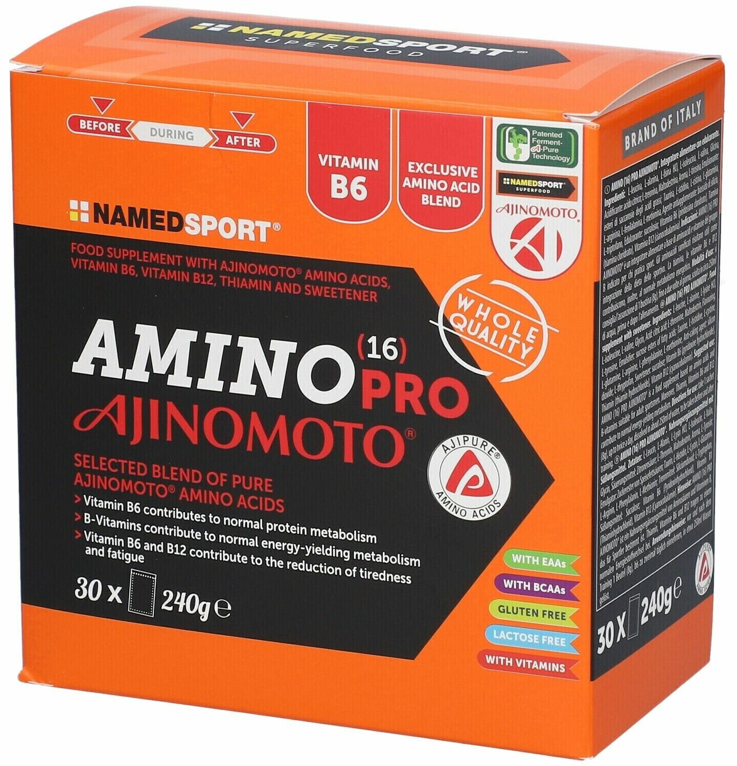 Namedsport Amino 16 Pro 30 x 240 g