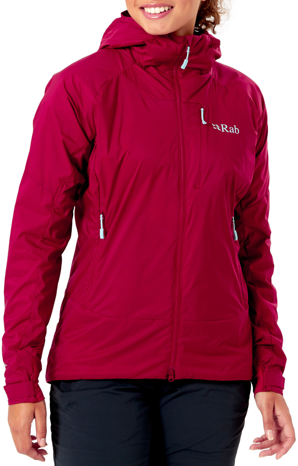 Rab Women's Vapour-Rise Summit Jacket (QVR-66) crimson