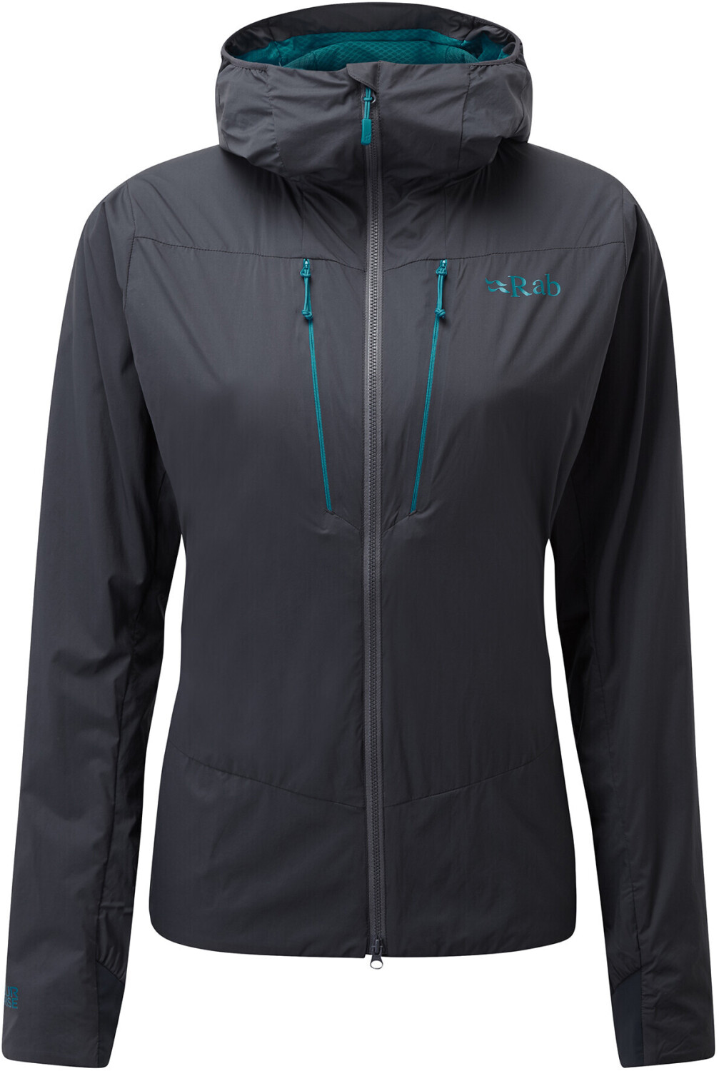 Rab Women's Vapour-Rise Alpine Light Jacket (QVR-70) steel