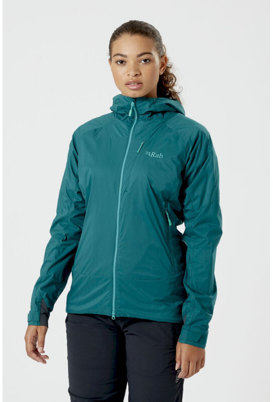 Rab Women's Vapour-Rise Summit Jacket (QVR-66) atlantis