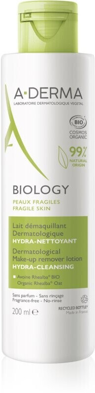 A-Derma Biology lait démaquillant (200 ml)