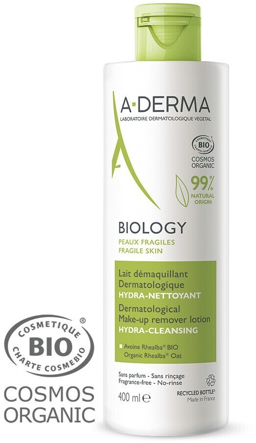 A-Derma Biology lait démaquillant (400 ml)