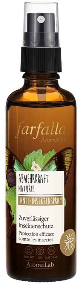 farfalla Naturel Anti-insect Spray, 75 ml - Ecco Verde Online Shop