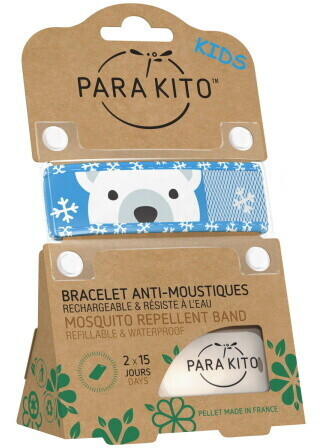 Interlac Para'Kito Anti Mosquito Bracelet Kids Polar Bear