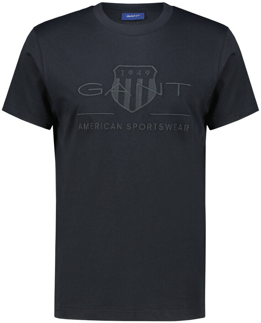 GANT Tonal Archive Shield T-Shirt black