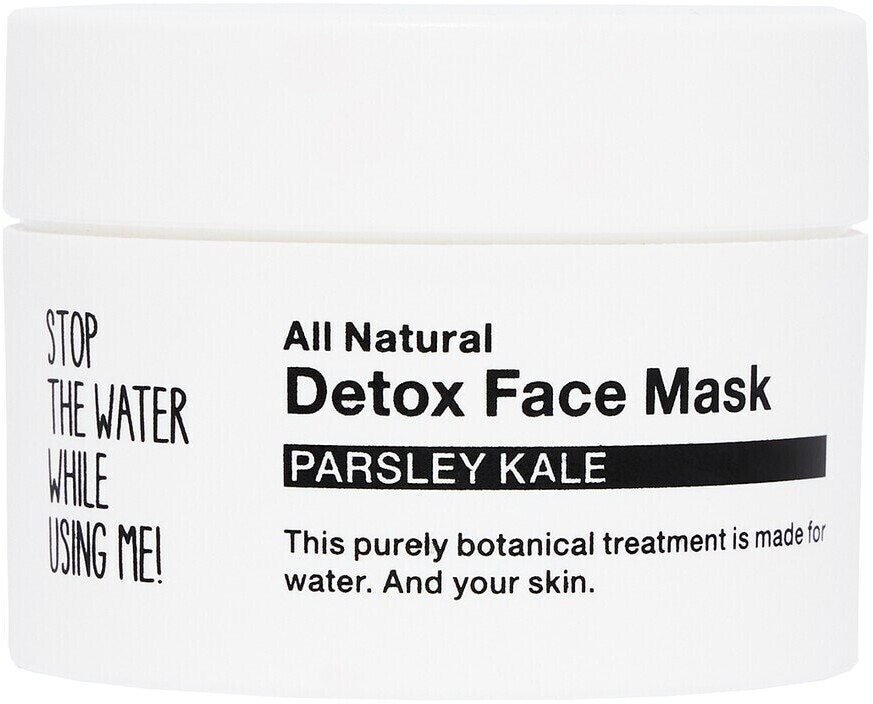 Stop The Water While Using Me All Natural Detox Face Mask Parsley Kale (50ml)