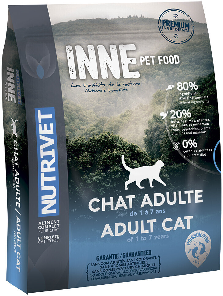 Nutrivet Inne Chat adulte poisson (1,5 kg)