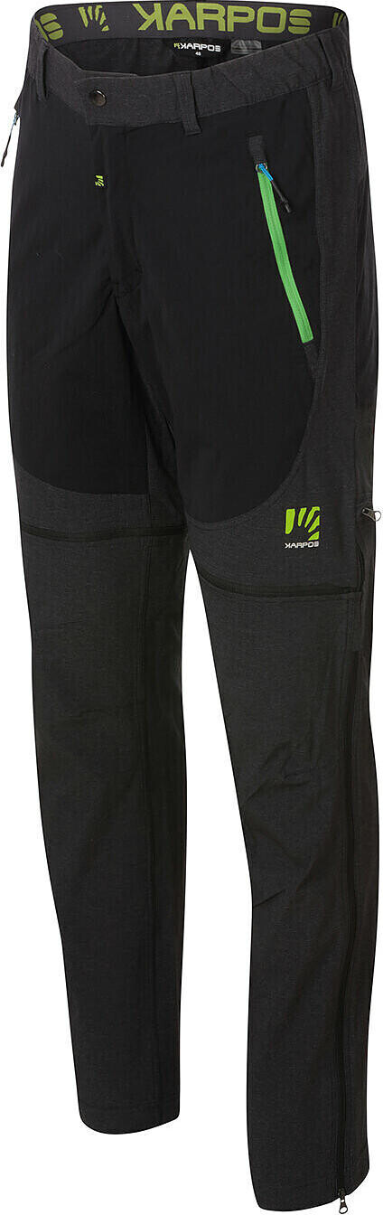 KARPOS Santa Croce Zip-Off Pant black/apple green