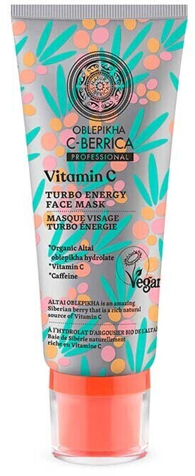 Natura Siberica Oblepikha C-Berrica Turbo Energy Face Mask (100 ml)