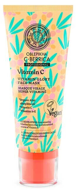 Photos - Other Cosmetics Natura Siberica Oblepikha C-Berrica Vitamin Glory Face Mas 