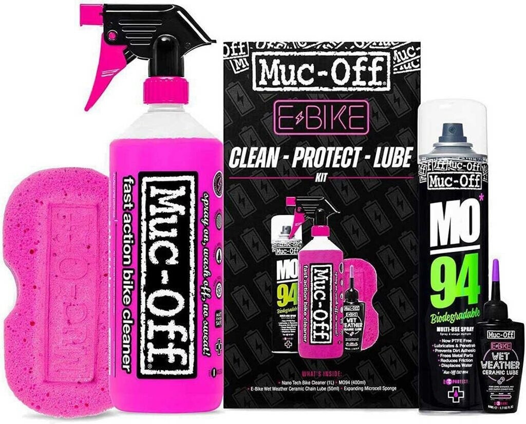 Muc-Off eBike Clean - Protect and Lube Kit Black