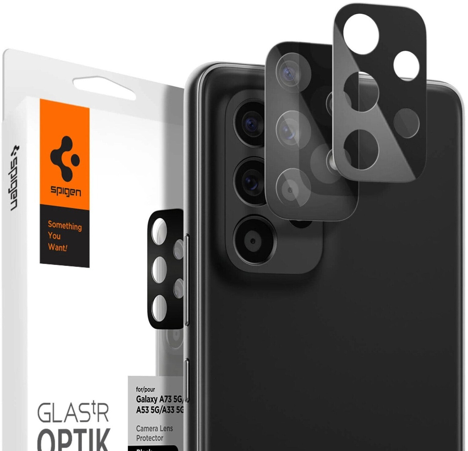 Spigen Glas.tR Optik Lens 2-Pack Samsung Galaxy A73 5G / A53 5G / A33 5G