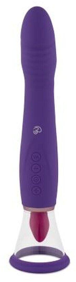 EasyToys Pleasure Pump with G-Spot Vibrator purple