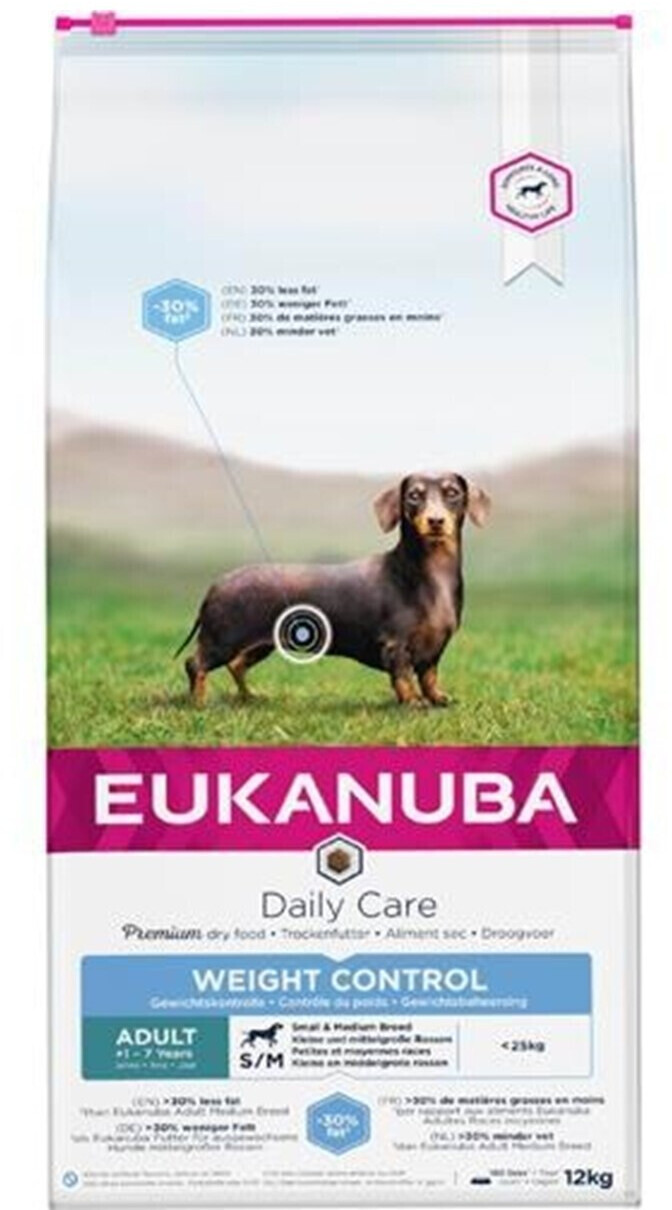 Photos - Dog Food Eukanuba Adult Dog Weight Control S/M 