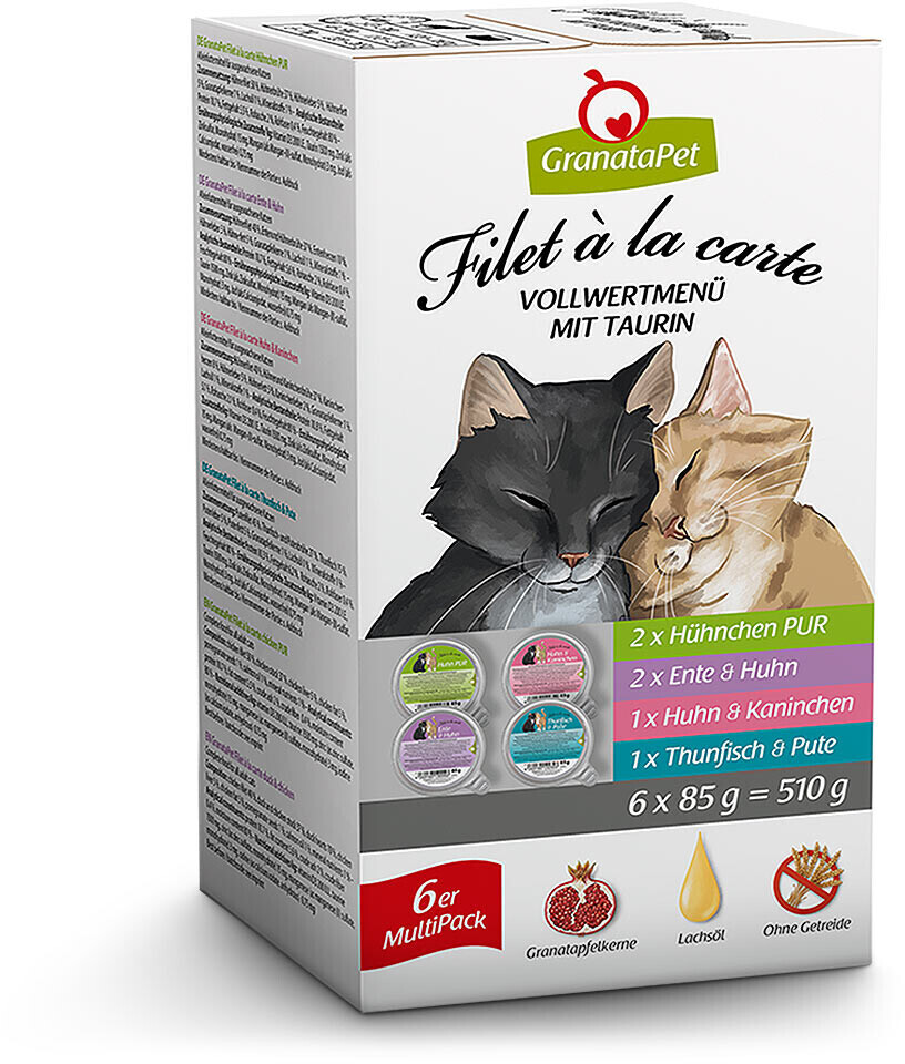 GranataPet Filet à la carte wet food 6x85g