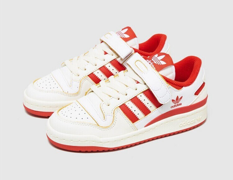 Adidas forum low red top
