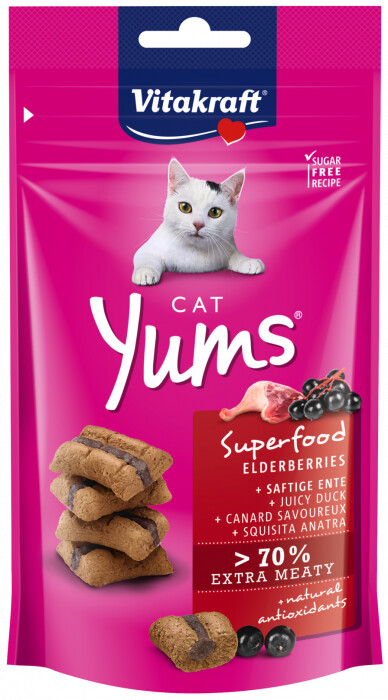 Vitakraft Cat Yums Superfood with duck 40g