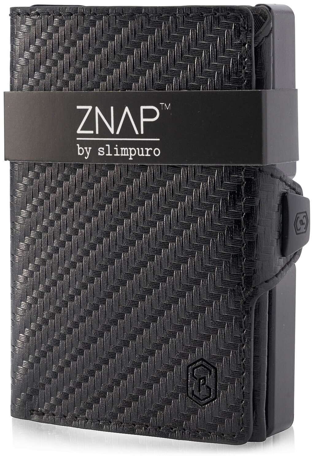 slimpuro Znap Slim Wallet 8/12 Cards carbon