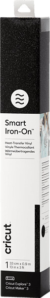 Cricut Smart Iron On Foil 33x91cm black Glitter