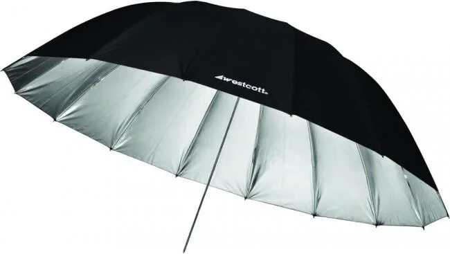 Westcott Parabolic Reflexion Umbrella 220cm Silver