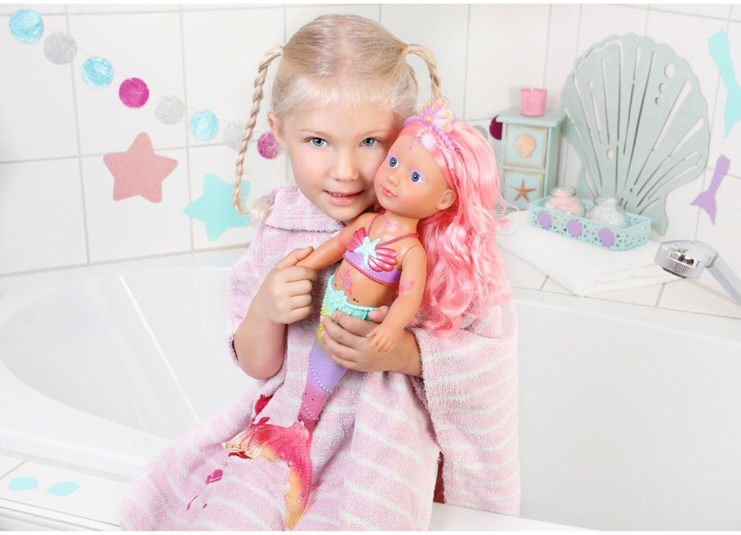 Baby born mermaid sister sales