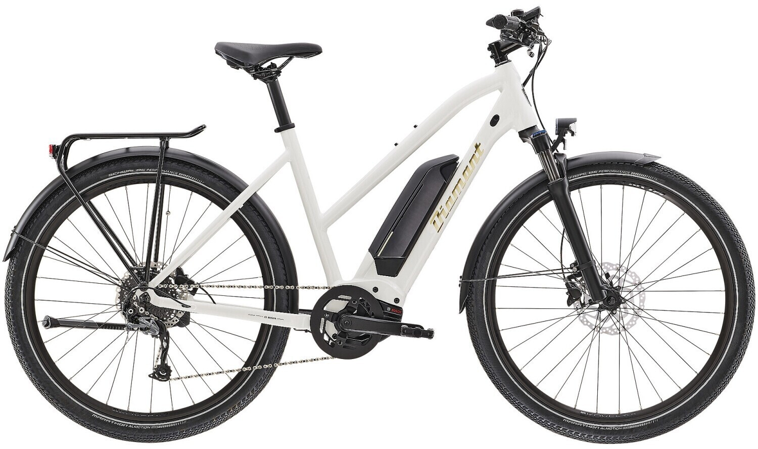 Diamant Zing+ 27,5 trapez 500Wh (2022) white