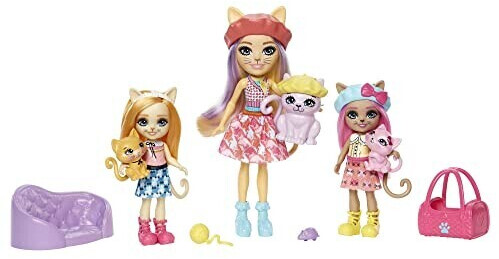 Mattel Enchantimals City Tails Siamesas Family ab 18 99 Preisvergleich bei idealo