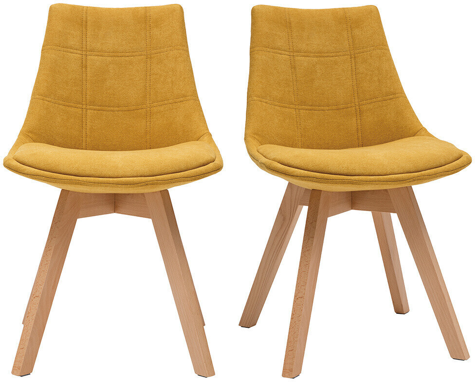 Miliboo Matilde (2 pièces) jaune moutarde