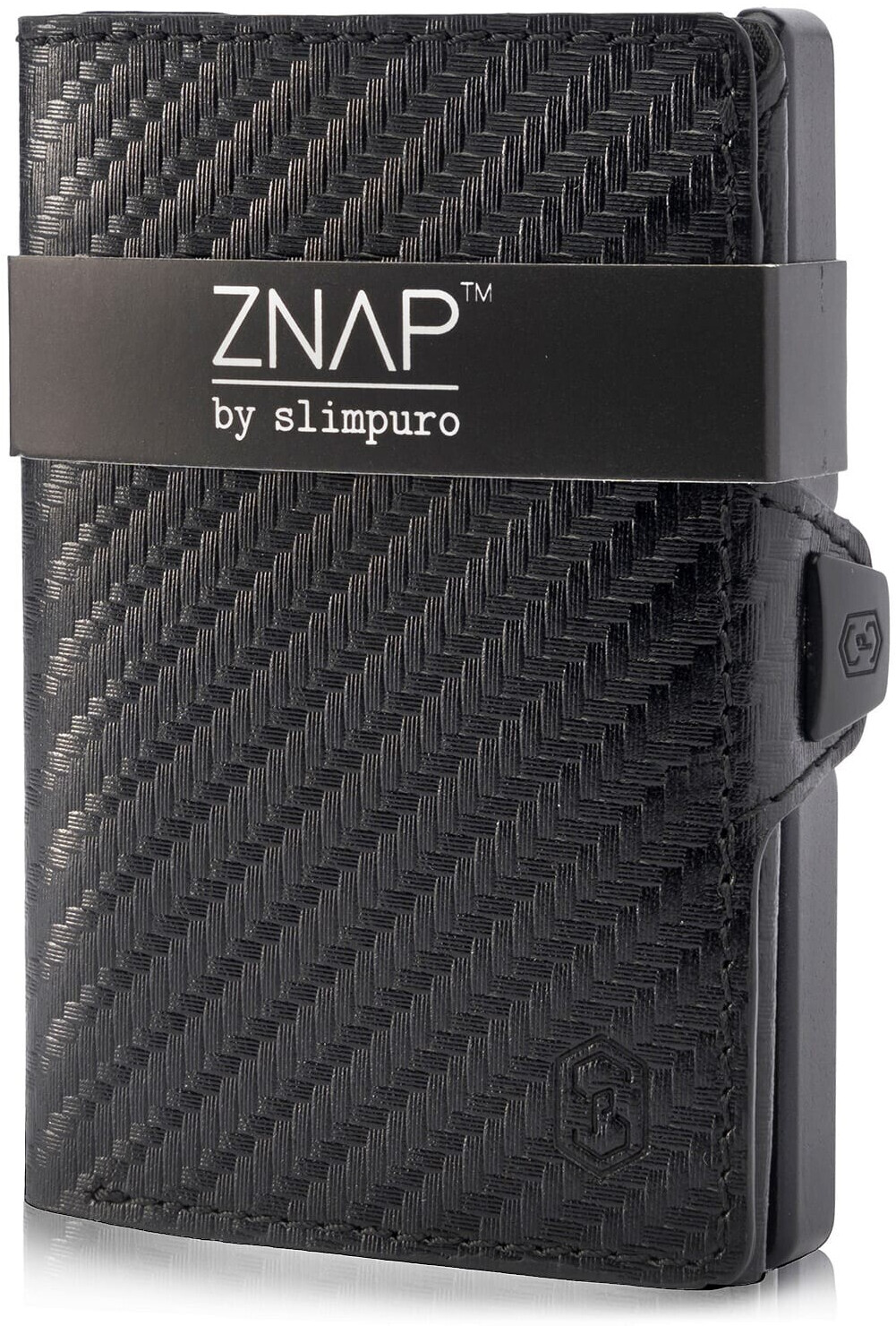 slimpuro Znap Slim Wallet 4/8 Cards carbon