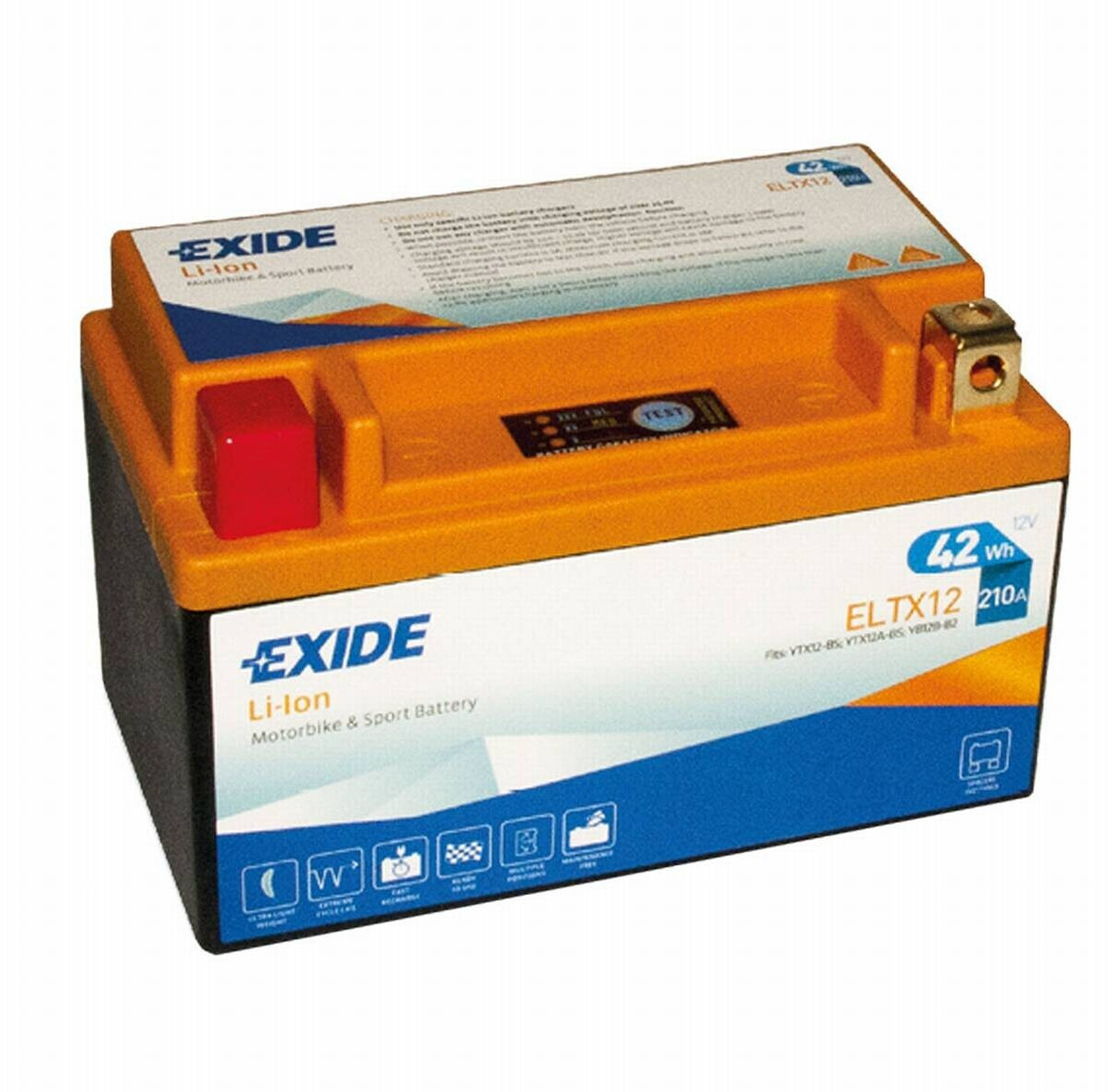 Exide ELTX12 Li-Ion 12V 3,5Ah