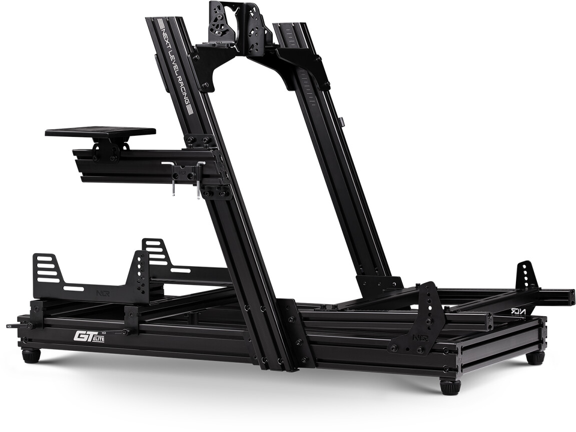 Next Level Racing GT Elite Racing Simulator Cockpit Front and Side Mount Edition