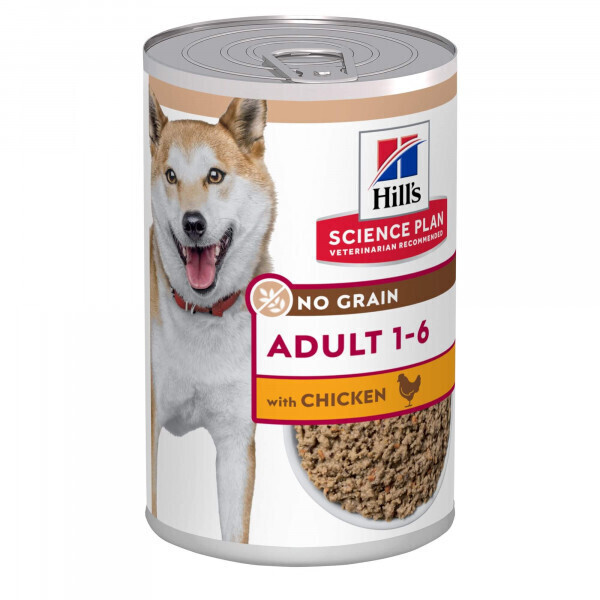 Hill's Science Plan Adult Dog No Grain with Salmon Wet 363g