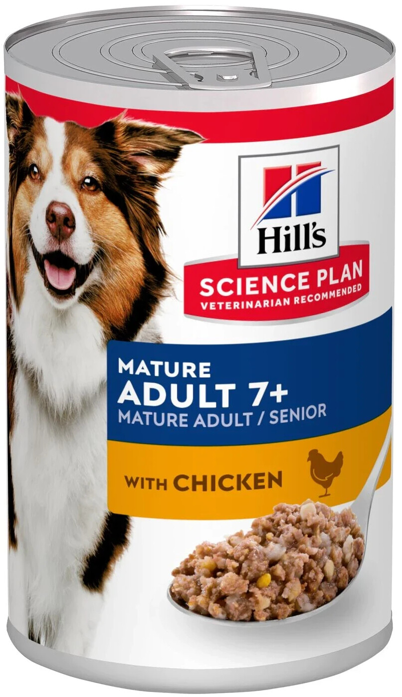 Hill's Science Plan Canine Mature Adult 7+ Chicken Wet 370g