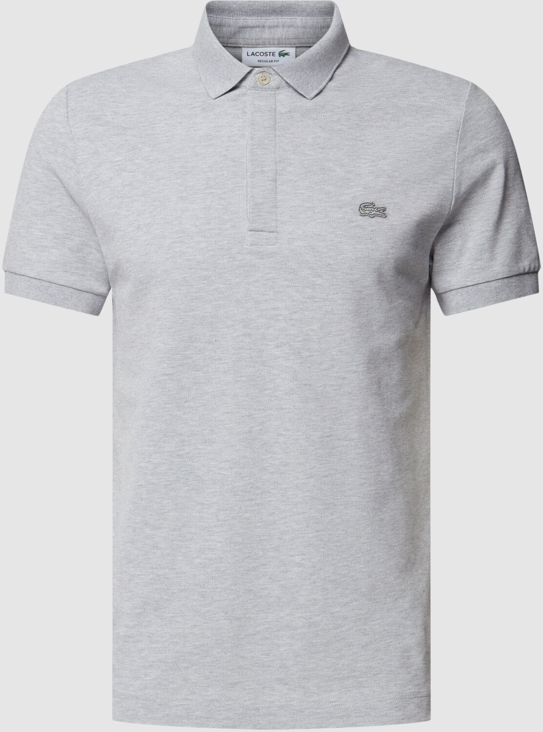 Lacoste Paris Polo Shirt Regular Fit Stretch Cotton Piqué (PH5522) argent chine