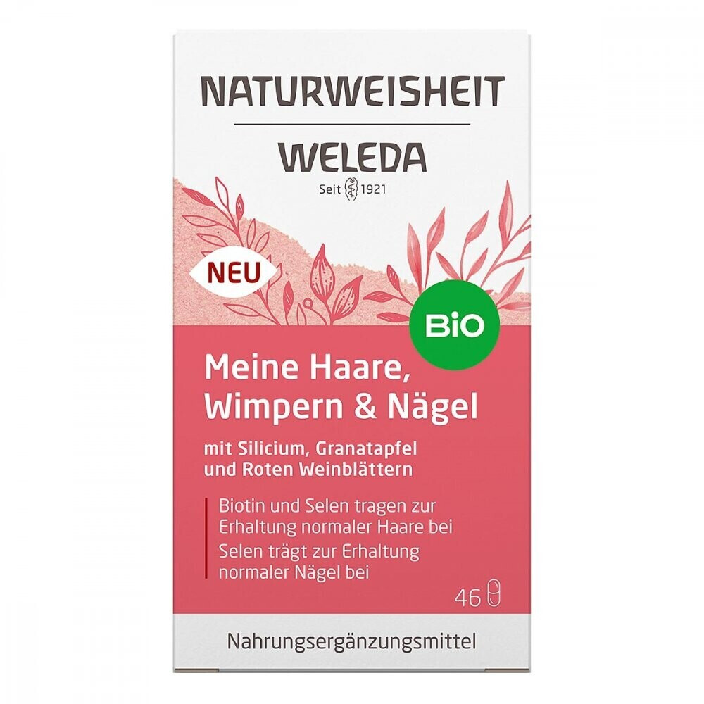 Weleda Naturweisheit Meine Haare, Wimpern & Nägel Kapseln (46 Stk.) ab