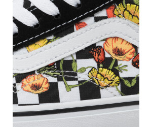 Vans old skool checkerboard top platform uk