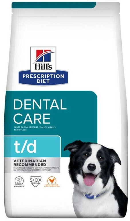 Hill's Prescription Diet Canine t/d Dental Care Chicken Dry 4kg