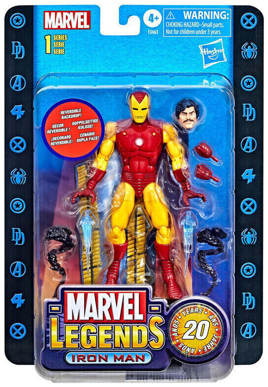 Muñeco Marvel Hasbro Caja x 1 und