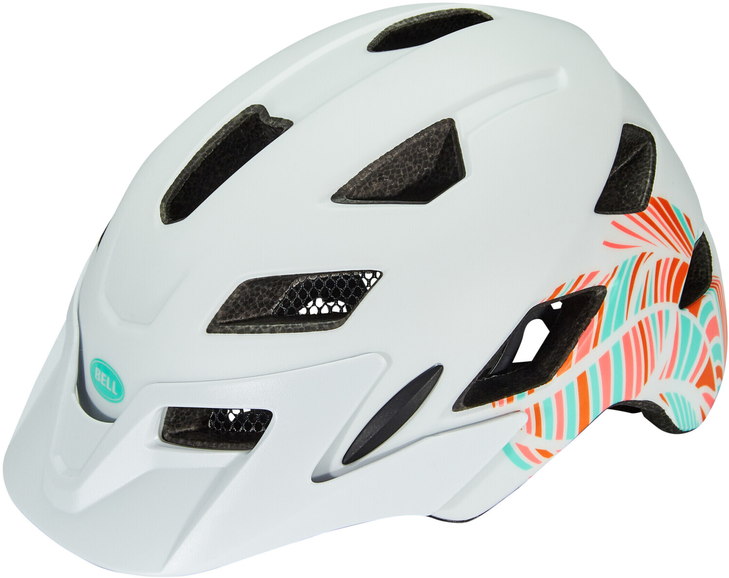 Bell SIDETRACK Youth matte white chapelle