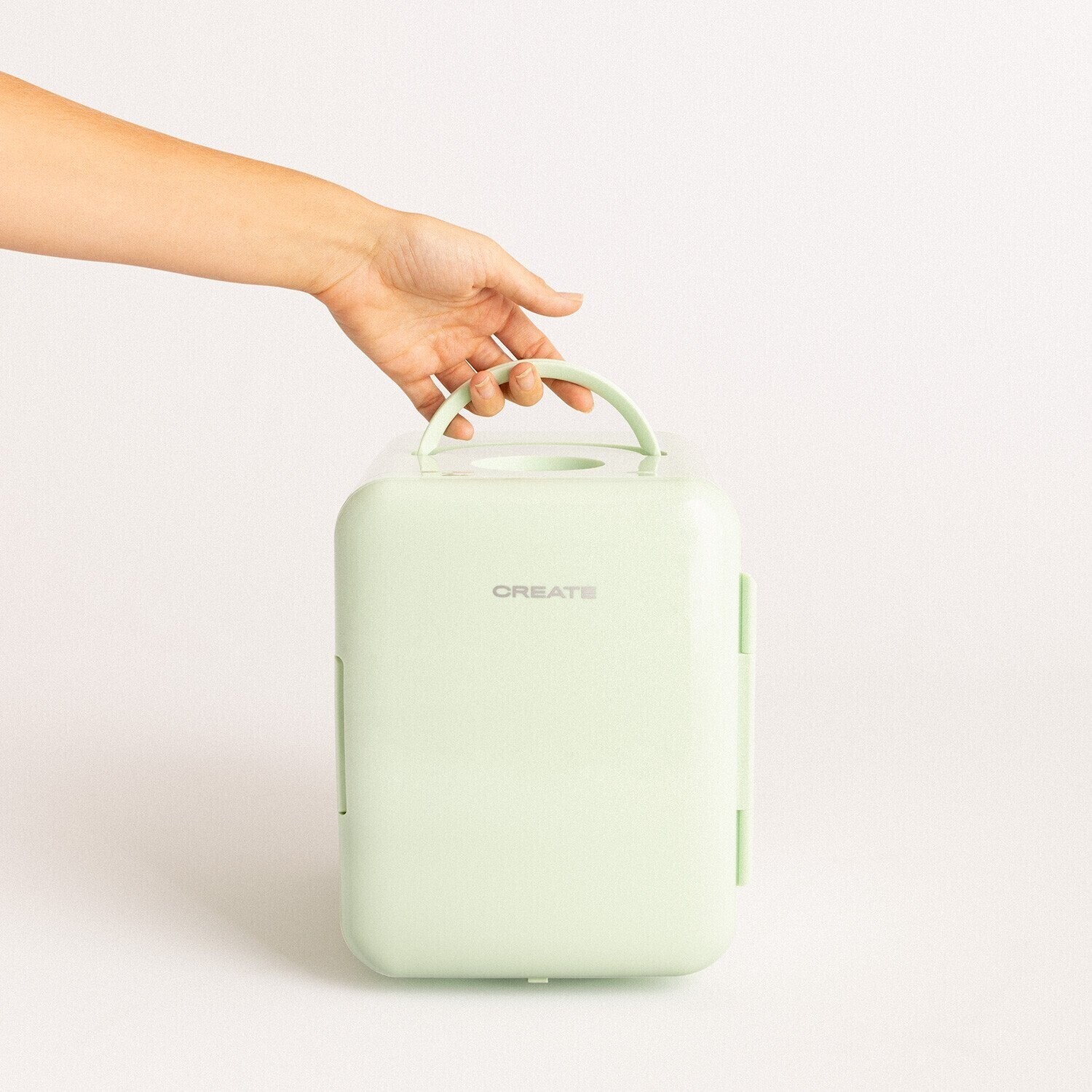 CREATE Mini réfrigérateur pour cosmétiques vert