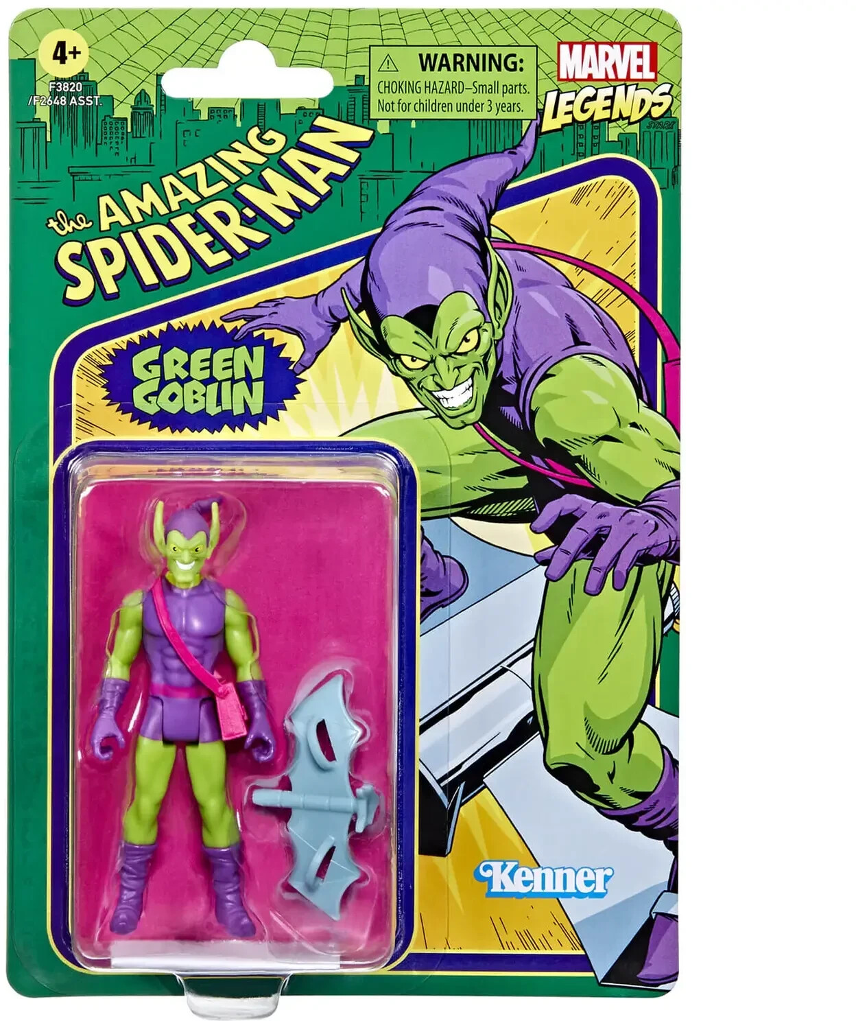 Hasbro Marvel Legends Retro 375 The Amazing Spiderman Duende verde desde 44 01 Compara precios en idealo