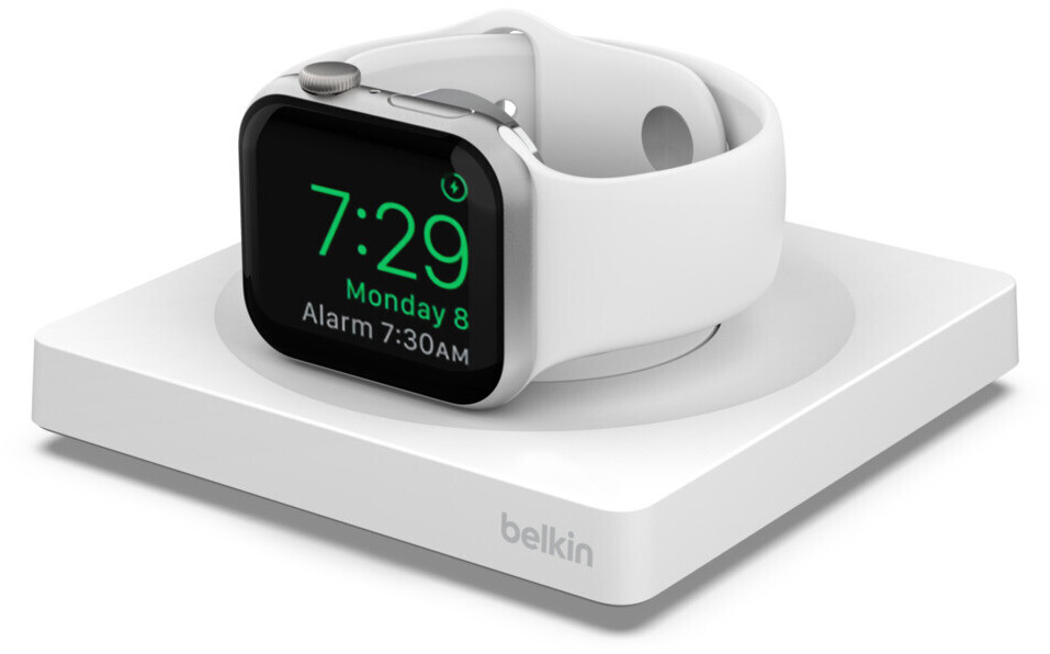 Belkin Portable Fast Charger for Apple Watch White