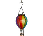 Heim & Garten :: Beleuchtung :: Lampen :: LED Heißluftballon mit  Timerfunktion Batteriebetrieben 10 Ø Sommerdeko Partydeko Partylicht zum  Hängen Lampions Dekolicht Ballon weiß 27cm