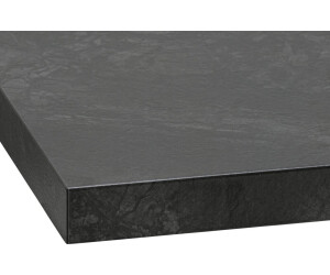 Wiho Küchen Flexi Arbeitsplatte 90x3,8x60cm 93,49 | € ab Preisvergleich granit bei schwarz